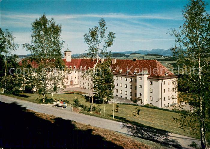 AK / Ansichtskarte Ried_Lindenberg_Allgaeu Sanatorium Lindenberg Ried ...