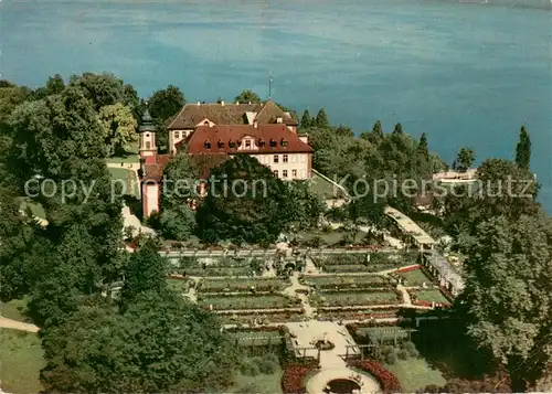 AK / Ansichtskarte Insel_Mainau Fliegeraufnahme Insel Mainau