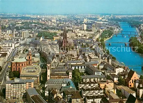 AK / Ansichtskarte Frankfurt_Main Fliegeraufnahme Frankfurt Main