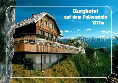 AK / Ansichtskarte Meilingen_Pfronten Burghotel auf dem Falkenstein 