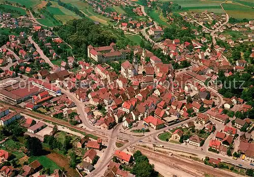 AK / Ansichtskarte Messkirch Fliegeraufnahme Messkirch