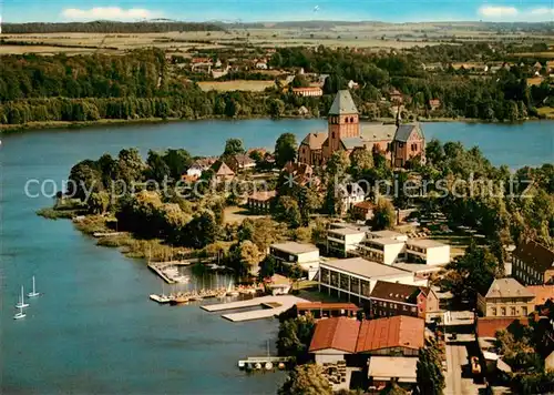 AK / Ansichtskarte Ratzeburg Domhalbinsel Fliegeraufnahme Ratzeburg