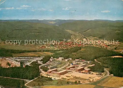 AK / Ansichtskarte Immendingen Kaserne Bundeswehrkantine Waschak Fliegeraufnahme Immendingen