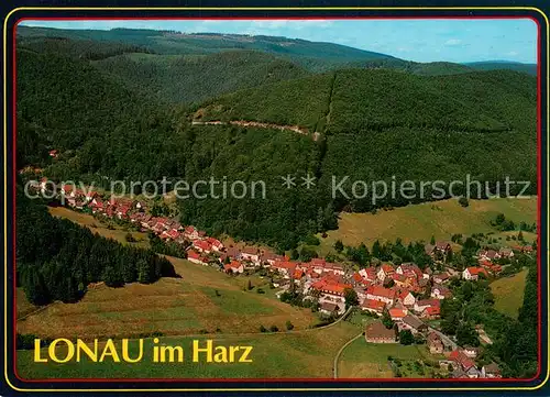 AK / Ansichtskarte Lonau Fliegeraufnahme Lonau