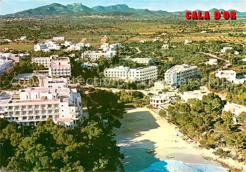 AK / Ansichtskarte Cala_d_Or Fliegeraufnahme Strand Cala_d_Or