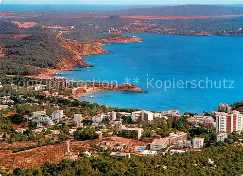 AK / Ansichtskarte Paguera_Mallorca_Islas_Baleares_ES Fliegeraufnahme Panorama 