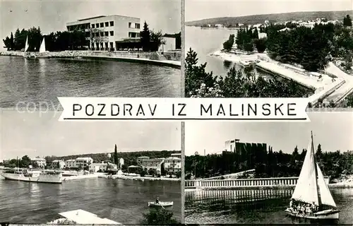 AK / Ansichtskarte Malinska_Krk_Croatia Teilansichten 