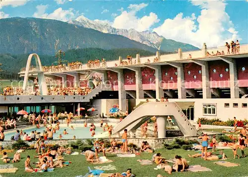 AK / Ansichtskarte Wattens Alpenschwimmbad Wattens