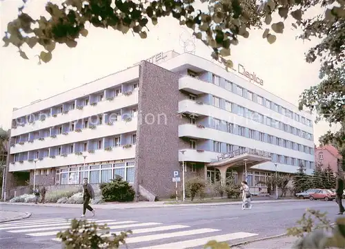 AK / Ansichtskarte Jelenia_Gora_Hirschberg_Schlesien_PL Hotel Cieplice Aussenansicht 