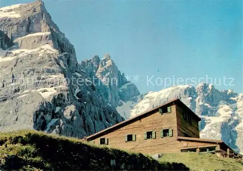 AK / Ansichtskarte Gschnitztal_Tirol_AT Tribulaun Huetten Aussenansicht 