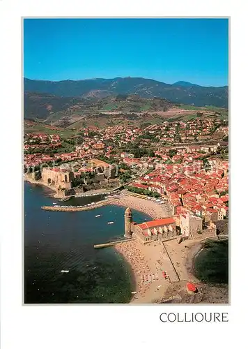 AK / Ansichtskarte Collioure_66 Fliegeraufnahme Teilansicht 