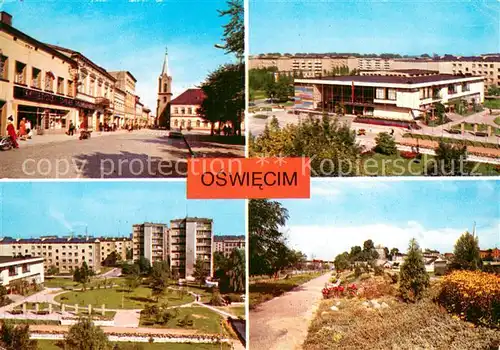 AK / Ansichtskarte Oswiecim Dom Kultury Fragment Ryenku Oswiecim