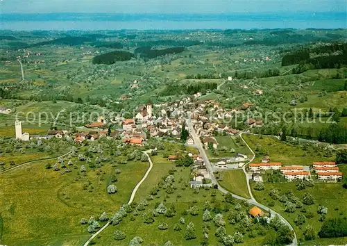 AK / Ansichtskarte Waldkirch_SG Fliegeraufnahme Gesamtansicht Waldkirch SG