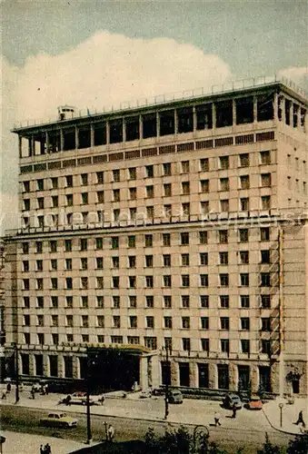 AK / Ansichtskarte Warszawa Grand Hotel Aussenansicht Warszawa