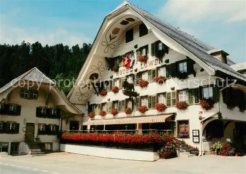 AK / Ansichtskarte Escholzmatt Hotel Loewen Aussenansicht Escholzmatt