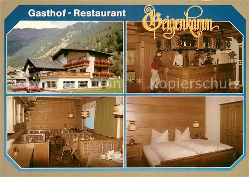 AK / Ansichtskarte Zaunhof Gasthof Geigenkamm Innen  u. Aussenansicht Zaunhof