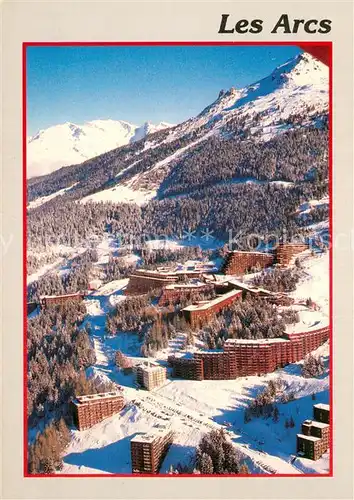 AK / Ansichtskarte Les_Arcs_73_Savoie Fliegeraufnahme Winter Schnee 