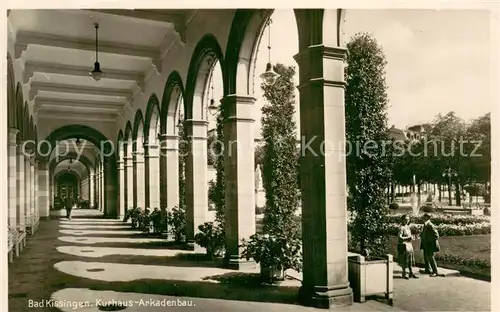 AK / Ansichtskarte Bad_Kissingen Kurhaus Arkadenbau Bad_Kissingen