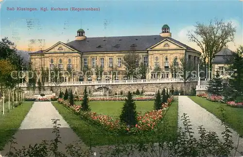 AK / Ansichtskarte Bad_Kissingen Koenigliches Kurhaus Regentenbau Bad_Kissingen