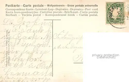 AK / Ansichtskarte Volkersberg_Bad_Brueckenau Blick zum Kloster Kuenstlerkarte 