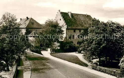 AK / Ansichtskarte Mellrichstadt Partie am Schloss Mellrichstadt