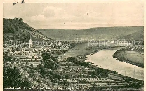 AK / Ansichtskarte Gross_Heubach_Gross Umstadt Panorama Maintal mit Kloster Engelberg Gross_Heubach