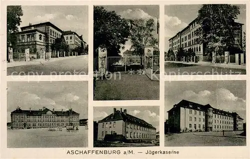 AK / Ansichtskarte Aschaffenburg_Main Jaegerkaserne Aschaffenburg Main