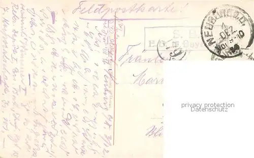 AK / Ansichtskarte Neuburg__Donau Schloss Karlsplatz mit Amalienstrasse Panorama 