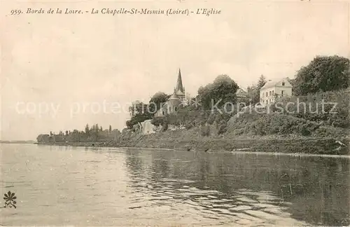 AK / Ansichtskarte St Mesmin_Nogent sur Seine Bords de la Loire La Chapelle St Mesmin Eglise 