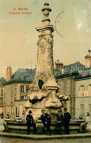 AK / Ansichtskarte Reims_51 Fontaine Godinot 