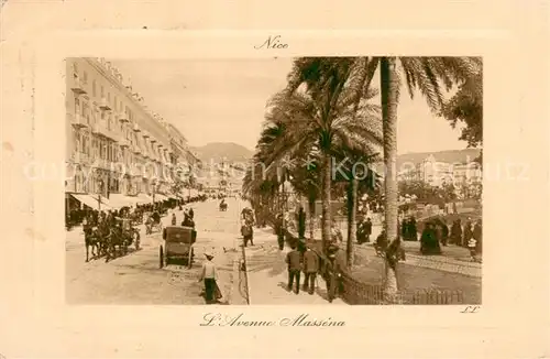 AK / Ansichtskarte Nice__06_Nizza Avenue Massina 