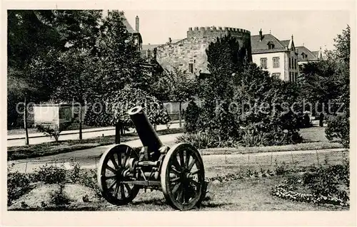 AK / Ansichtskarte Diedenhofen_Thionville_57 Promenade und Flohturm 
