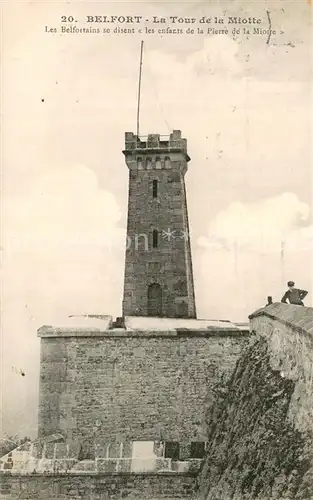 AK / Ansichtskarte Belfort_90 La Tour de la Miotte 