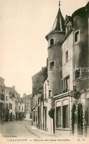 AK / Ansichtskarte Chaumont_41 sur Loire_CHATEAU Maison des deux tourelles 