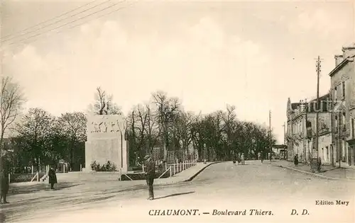 AK / Ansichtskarte Chaumont_41 sur Loire_CHATEAU Boulevard Thiers 