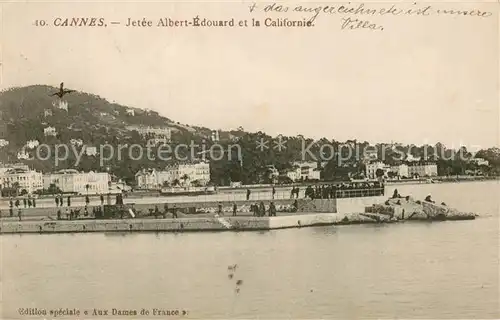 AK / Ansichtskarte Cannes_06 Jetee Albert Edouard et la Californie 