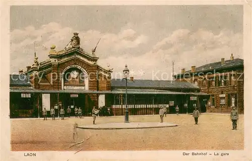 AK / Ansichtskarte Laon_02_Aisne La Gare 