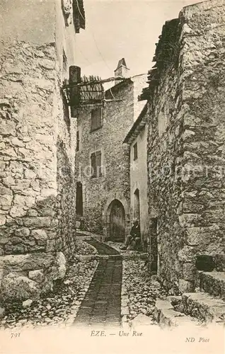 AK / Ansichtskarte Eze_06 Une Rue 
