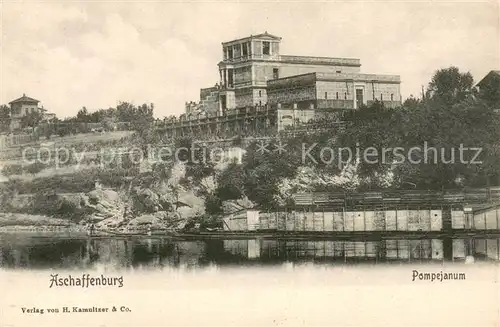 AK / Ansichtskarte Aschaffenburg_Main Pompejanum Aschaffenburg Main