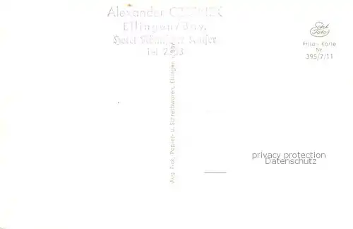 AK / Ansichtskarte Ellingen_Bayern Weissenburger Strasse Gasthof Roemischer Kaiser Saal Ellingen Bayern