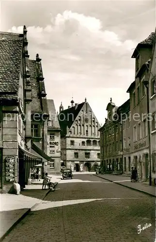 AK / Ansichtskarte Weissenburg__Bayern Rosenstrasse Motiv Innenstadt 