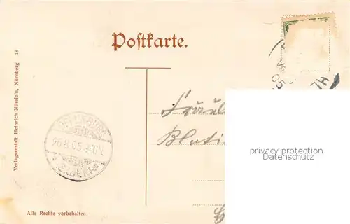 AK / Ansichtskarte Rothenburg__Tauber Roederstrasse mit Markusturm 