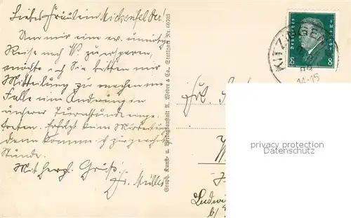 AK / Ansichtskarte Kitzingen_Main Falterturm Stadtmauer Kitzingen Main