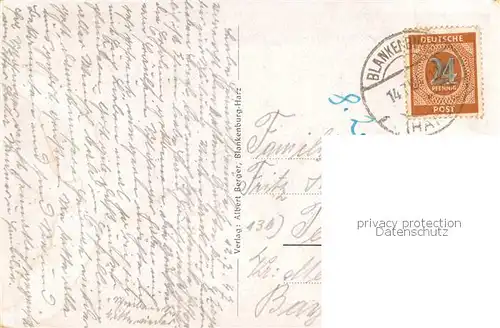 AK / Ansichtskarte Blankenburg_Harz Teufelsbad Blankenburg_Harz