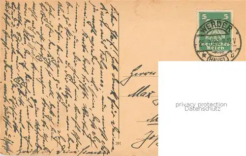 AK / Ansichtskarte Werder_Havel Kirche und Muehle Werder Havel