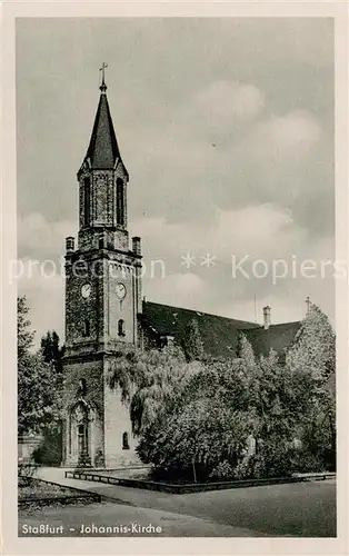 AK / Ansichtskarte Stassfurt Johanniskirche Stassfurt