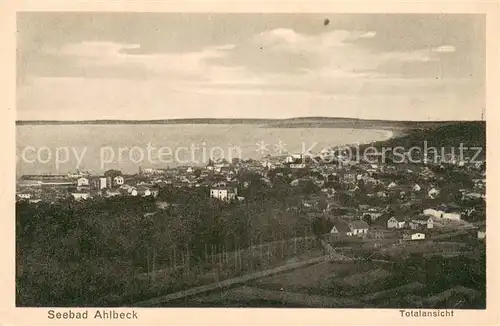 AK / Ansichtskarte Ahlbeck_Ostseebad Totalansicht Ahlbeck_Ostseebad