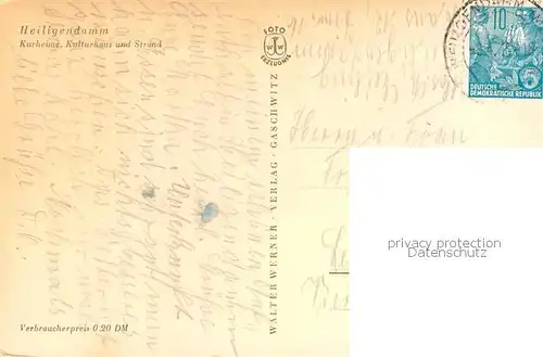 AK / Ansichtskarte Heiligendamm_Ostseebad Kurheime Kulturhaus und Strand Heiligendamm_Ostseebad