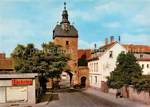 AK / Ansichtskarte Obernburg_Main Oberes Tor Obernburg Main