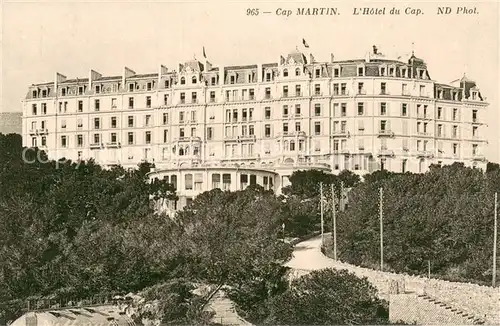 AK / Ansichtskarte Cap_Martin_Capmartin_06 Hotel du Cap 